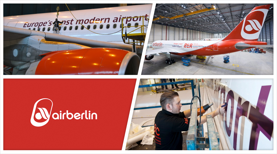 Air Berlin BER ABC Beschriftungsbedarf GmbH München