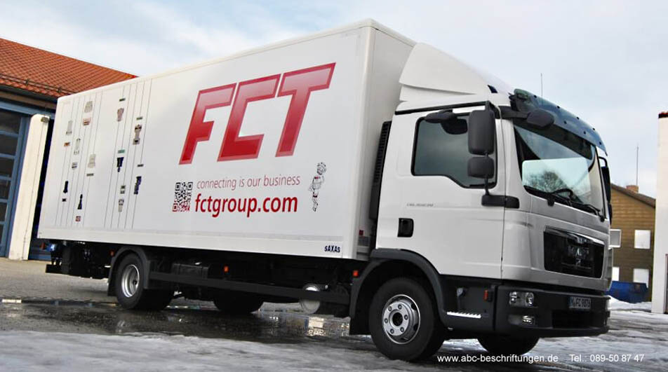 Lkw Beschriftung FCT