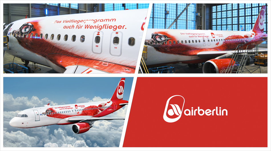 Air Berlin Top Bonus ABC Beschriftungsbedarf GmbH München