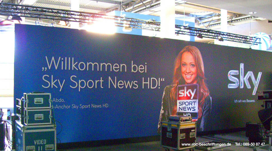 XXL Werbung ABC Beschriftungsbedarf München